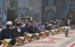 معهد القرآن الكريم فرع بغداد الشَّعب يقيم محفلين قرآنيين في صحن الإمامين العسكريين وصحن السَّيِّد محمّد بن الإمام الهادي (عليهم السّلام)