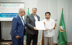 قسم الشؤون الفكرية يكرِّم أساتذة مشروع حفظ القرآن الكريم في قضاء الهندية