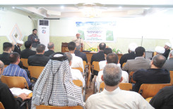 مركز علوم القرآن وتفسيره وطبعه يختتم دورته التطويرية الأولى التي كانت تحت عنوان (المنهج الحق كتاب الله والعترة الطاهرة عليهم السلام).