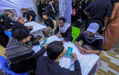 الآلاف من الزائرين الأجانب يتوافدون على المحطات التعليمية في كربلاء