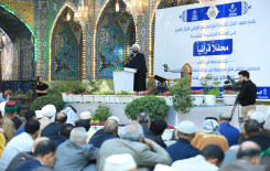 الصحن العباسي المطهر يحتضن محفلاً قرآنيًا احتفاءً بتخرج ٤٠٠ طالب من طلبة الدورات القرآنية في بغداد