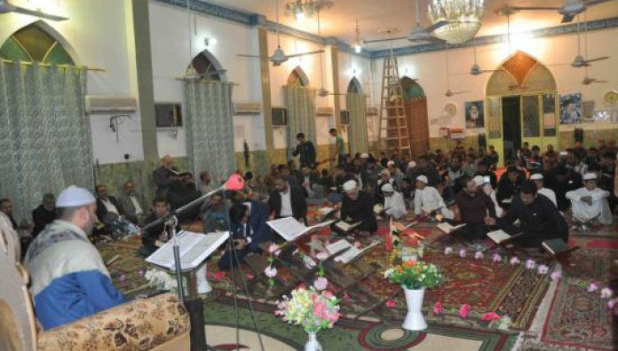 معهد القرآن الكريم فرع بغداد الشَّعب يُقيم محفلاً قرآنيًّا مُباركًا