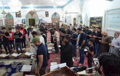 معهد القرآن الكريم فرع بغداد يقيم محفلاً قرآنيا مباركاً في قضاء الحسينية ببغداد