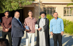 المجمع العلمي يكرّم طلبته المتفوقين في قضاء الهندية