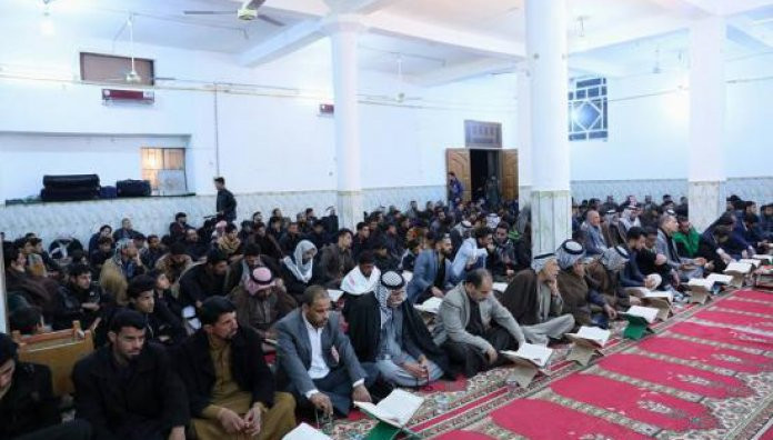 مشروع "منابر النور" يواصل محافله القرآنية والمثنى كانت إحدى محطاته