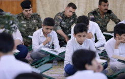 المجمع العلمي يقيم الختمة القرآنية الفصلية في مقام الإمام المهدي (عجل الله فرجه)