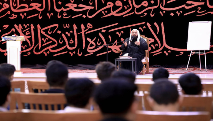 المَجمَع العلميّ يواصل استضافته لطلبة مدارس كربلاء