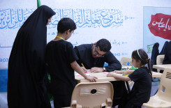 عبر محطاته التعليمية في كربلاء.. المجمع العلمي يقدم خدماته القرآنية لزائري الأربعين
