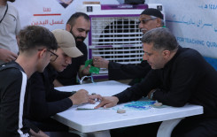 عبر محطاته التعليمية في كربلاء.. المجمع العلمي يقدم خدماته القرآنية لزائري الأربعين
