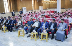 المجمع العلمي ينظم محفلًا قرآنيًا في قضاء الهندية شرقي كربلاء