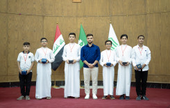 المجمع العلمي ينظم محفلًا قرآنيًا في قضاء الهندية شرقي كربلاء