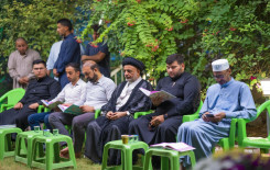 المَجمَع العلميّ يواصلُ إقامةَ مشروعه (بَرّوا أمواتَكم بالقرآن) في قضاء الهندية