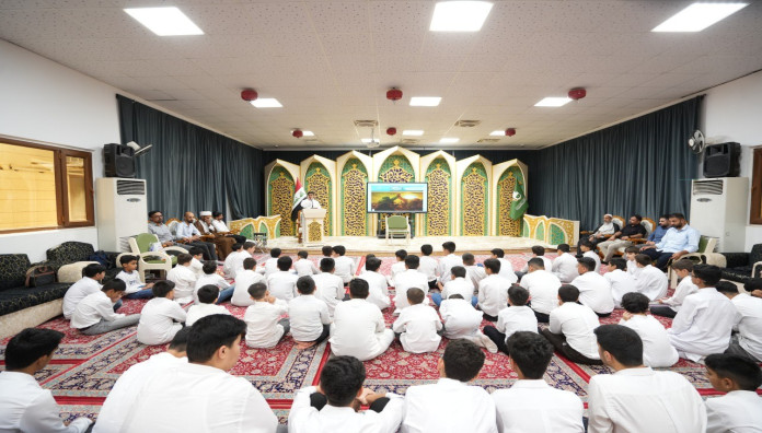 طلبة المجمع العلمي في كربلاء يحتفون بعيد الغدير الأغر