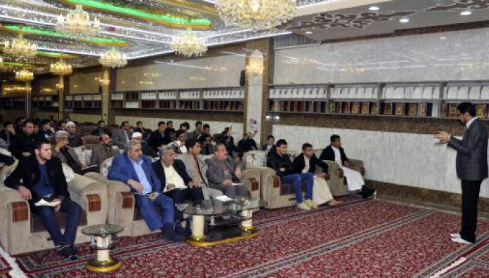 ضمن المشروع الوطنيّ لإعداد القرّاء والحُفّاظ في العراق، معهدُ القرآنِ الكريم يُقيم دورات تخصصيّة في الصَّوتِ والنَّغم القُرآنيّ