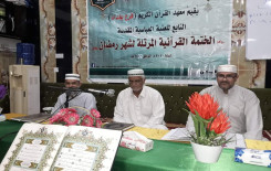 المؤمنون يحتشدون حول مائدة الرحمن في الختمات القرآنية الرمضانية الموزعة على مناطق العاصمة بغداد