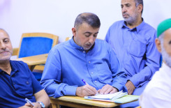 المَجمَعُ العلميّ يُجري الاختباراتَ النهائيةَ لطلبةِ مشروعِ التعليمِ القرآنيّ المستمرّ في كربلاء