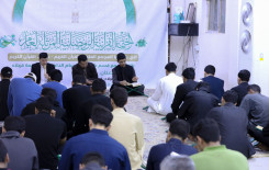 المجمع العلمي يقيم ختمة رمضانية لطلبة الأقسام الداخلية في جامعة كربلاء