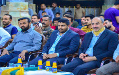عضو مجلس إدارة العتبة العباسية المقدسة يبارك لفرع بابل مشاريعه الرمضانية.