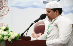 طلبة مشروع أمير القرّاء يشاركون في المحفل القرآني الأسبوعي لدار القرآن الكريم في العتبة العلوية المقدسة.