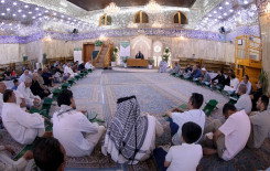 المجمع العلمي يقدِّم دروسًا تعليمية لزائري مقام الإمام المهدي (عجّل الله فرجه الشريف) في كربلاء