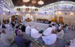 المجمع العلمي يقدِّم دروسًا تعليمية لزائري مقام الإمام المهدي (عجّل الله فرجه الشريف) في كربلاء