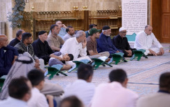 المجمع العلمي يقدِّم دروسًا تعليمية لزائري مقام الإمام المهدي (عجّل الله فرجه الشريف) في كربلاء