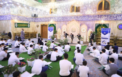 المَجمَع العلمي يُطلق الختمة المرتَّلة حفظًا في كربلاء