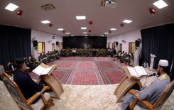 المجمع العلمي ينظم ختمة قرآنية لمنتسبي فرقة العباس (عليه السلام)