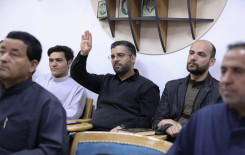 دروس عملية ونظرية تشهدها دورة ربيع القرآن التي يقيمها المجمع العلمي في كربلاء