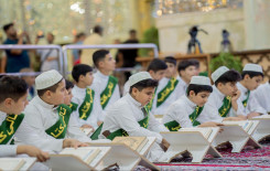 المَجمَع العلميّ والعتبة العسكرية المقدّسة يُقيمان محفلاً قرآنيًّا في سامراء