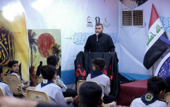 المَجمَع العلميّ ينظّم محفلًا قرآنيًّا في مجمّع أبي الفضل (عليه السلام) الخدمي للزائرين