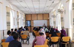 إفتتاح دورة قرآنية لاحكام التلاوة والتجويد في جامعة الكفيل ( كلية الشريعة ، كلية القانون ) ضمنَ (المشروع القرآني في الجامعات والمعاهد العراقية) الذي يقيمهُ معهد القرآن الكريم التابع للعتبة العباسية المقدسة.